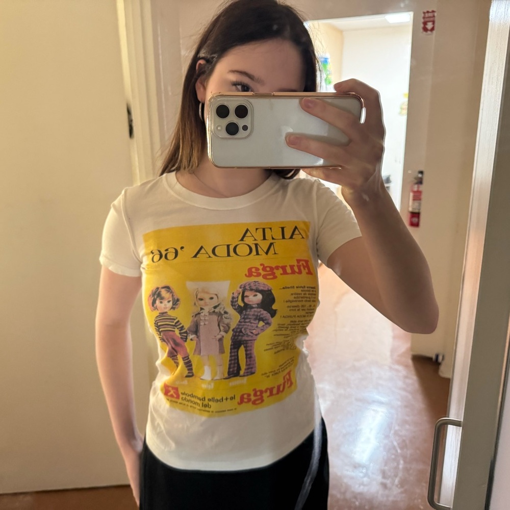 RARE DOLCE AND GABBANA BLYTHE DOLL BABY TEE